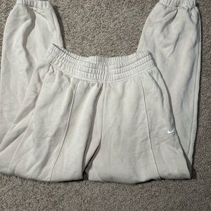 Nike Women's Cream Track Pants